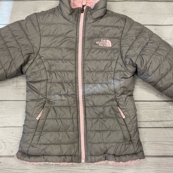 The North Face Other - North Face reversible girls jacket size small (7/8).